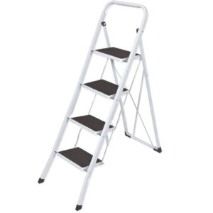 Buy 4-Step Aluminum Folding Lightweight Step Stool in Dubai
