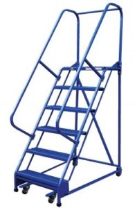 Buy 6 Step Portable Warehouse Ladders, 18 in Top Step, Grip-Strut Steps in Dubai
