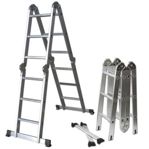 Supplier of 12.5 ft Aluminum Multi-Position Ladder in Dubai