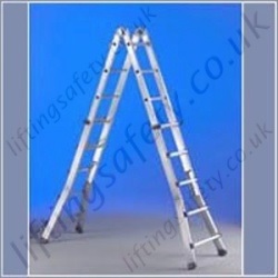 Supplier of Multi Use Aluminium Telescopic Ladders - Maximum Height of 6.25m in Dubai