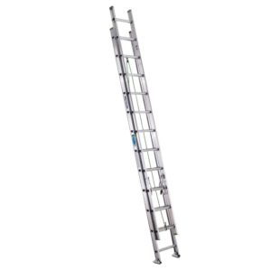 Buy 24 ft. Aluminum Extension Ladder with 225 lb. Load Capacity Type II Duty Rating in Dubai