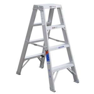 Supplier of Werner 4-ft Aluminum 300-lb Type IA Twin-Step Ladder in Dubai