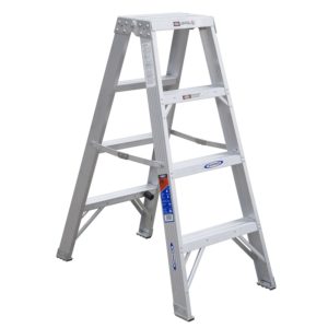 Buy Werner 4-ft Aluminum 300-lb Type IA Twin-Step Ladder in Dubai